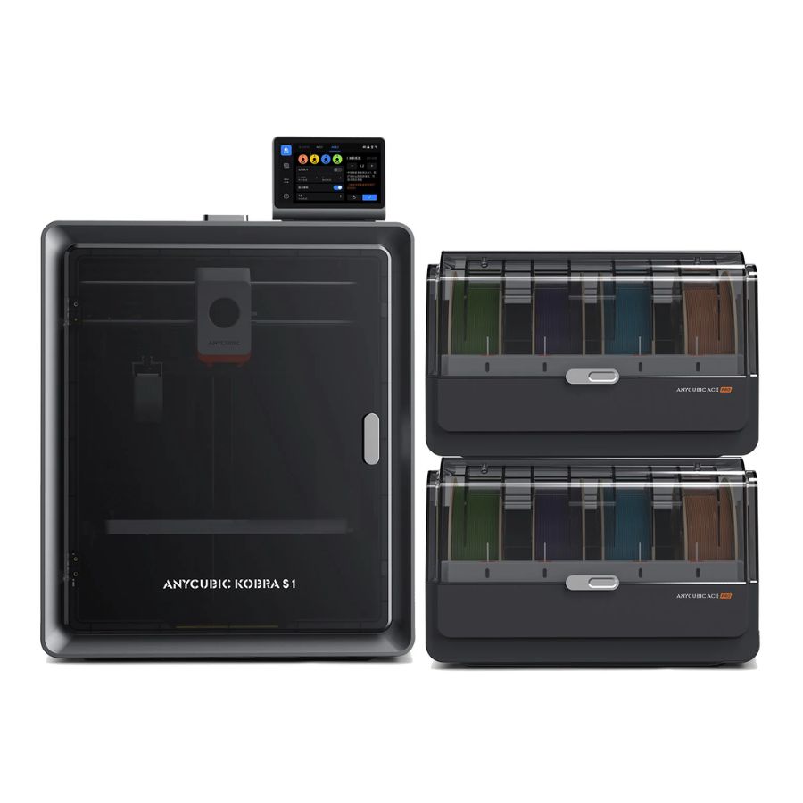 Máy in 3D Nhiều Màu Anycubic Kobra S1 Combo